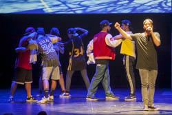 63a Festa de L'Esport Sabadell 2016 Actuació del grup de dansa Soul Dance Center amb Hip Hop del Centre Educació Especial Grup Catalonia.